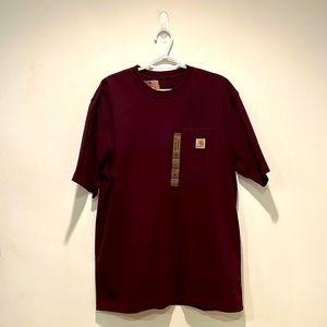 Men’s Medium Carhartt TSC Plum Short Sleeve Tee